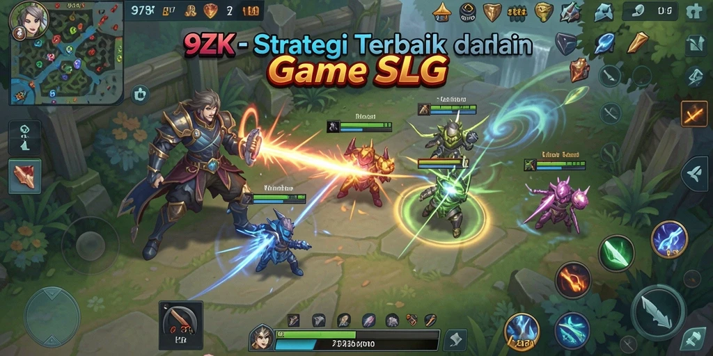 Tampilan gameplay menarik dari 9ZK dengan strategi mendalam.