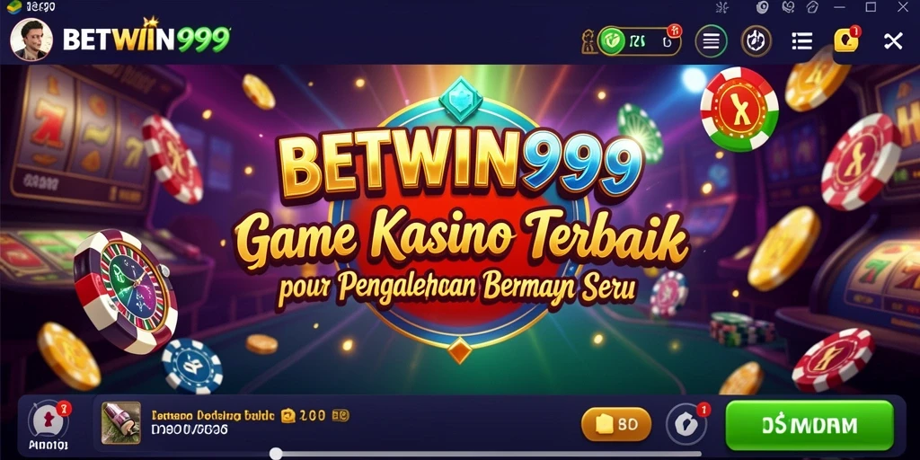 Tampilan screenshot BETWIN999 menampilkan gameplay Kasino yang seru dan interaktif.