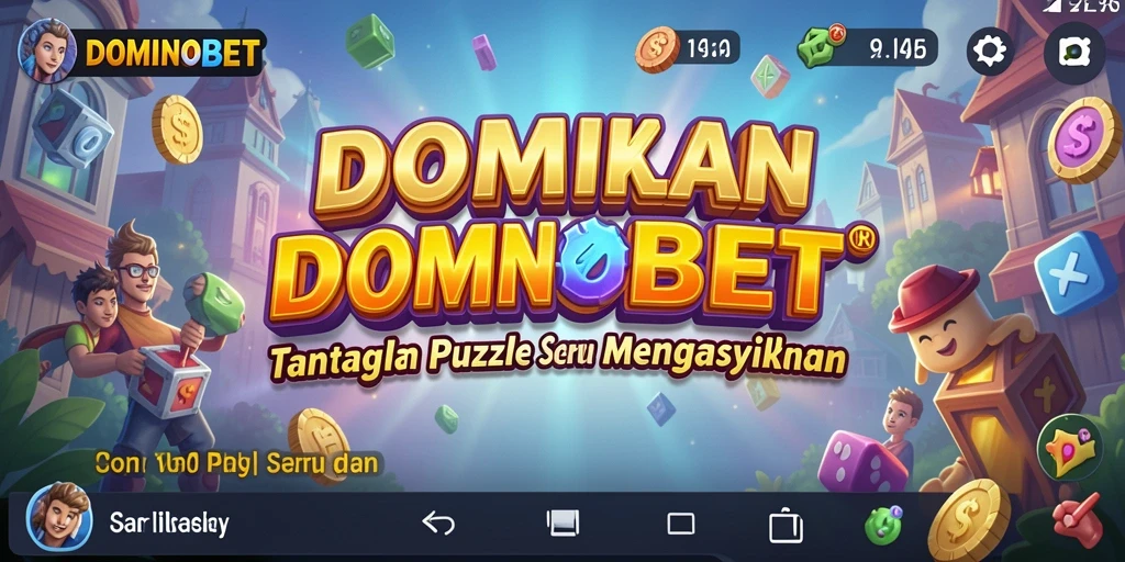 Tampilan gameplay menarik di DOMINOBET yang menantang.