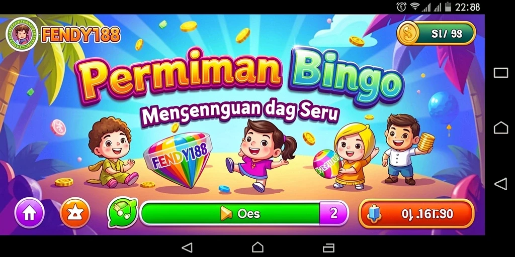 Tampilan gameplay menarik dari FENDY188 saat bermain Bingo.
