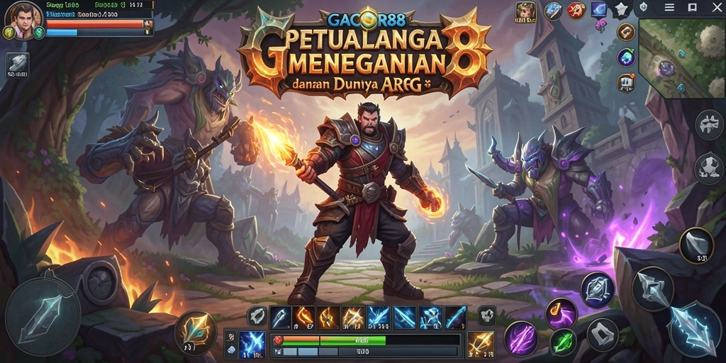 Tampilan memukau saat bertarung dalam GACOR88.