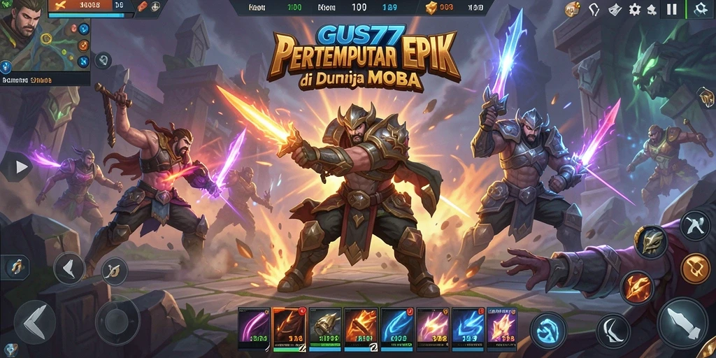 Tampilan gameplay GUS77 yang mendebarkan dan penuh aksi.
