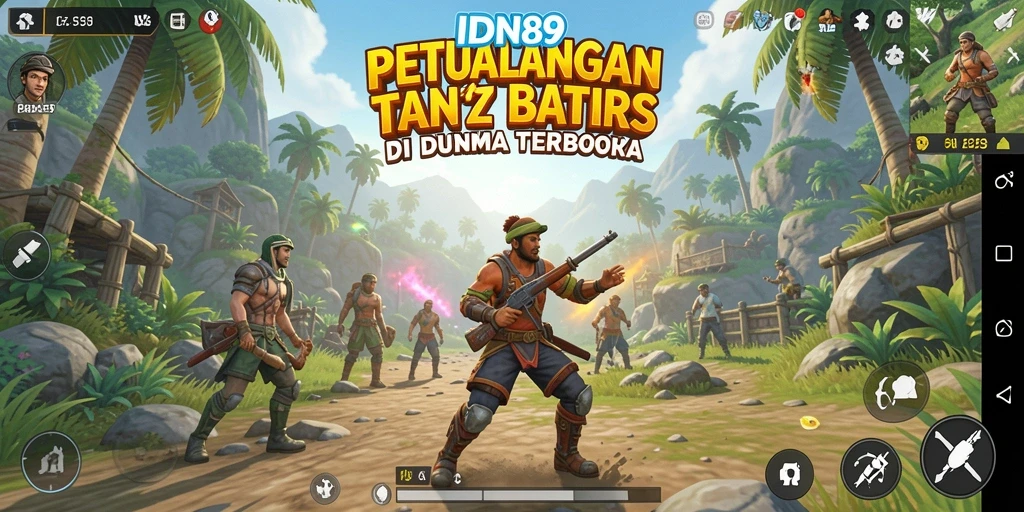 Screenshot gameplay IDN89 menampilkan petualangan di dunia terbuka yang menakjubkan.