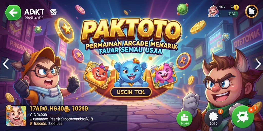 Tampilan gameplay PAKTOTO yang penuh aksi dan tantangan seru.