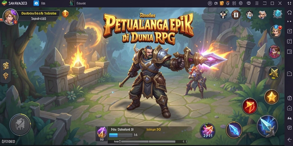 Gameplay SAVAYA303 dengan pertempuran seru dan grafis fantastis.